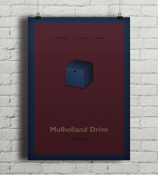 Mulholland Drive - plakat minimalmill