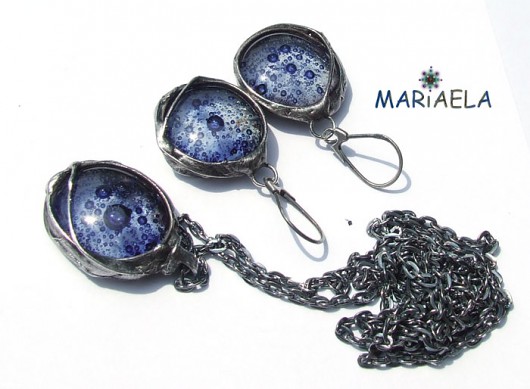 BLUE BUBBLES komplet MARIAELA