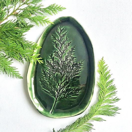 patery i talerze Talerzyk ceramiczny Cyprysik 3