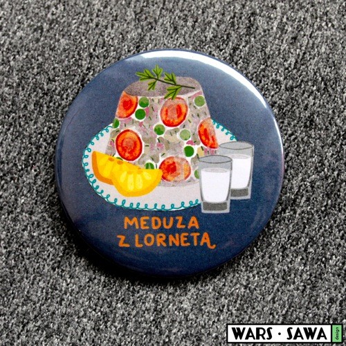 MAGNES 56 mm - Meduza z lornetą! LOVE POLAND DESIGN