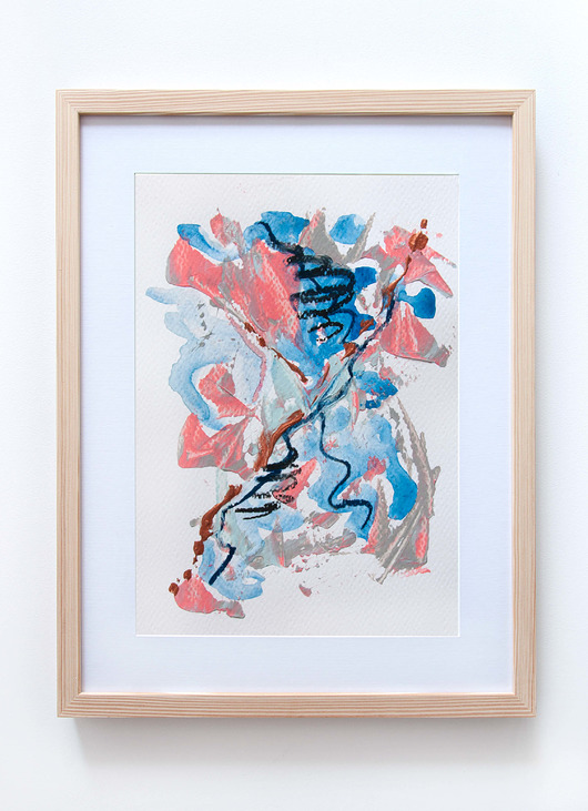 ORYGINAŁ - Stain No.18 - 15 x 21 cm Gosia Sendlewska