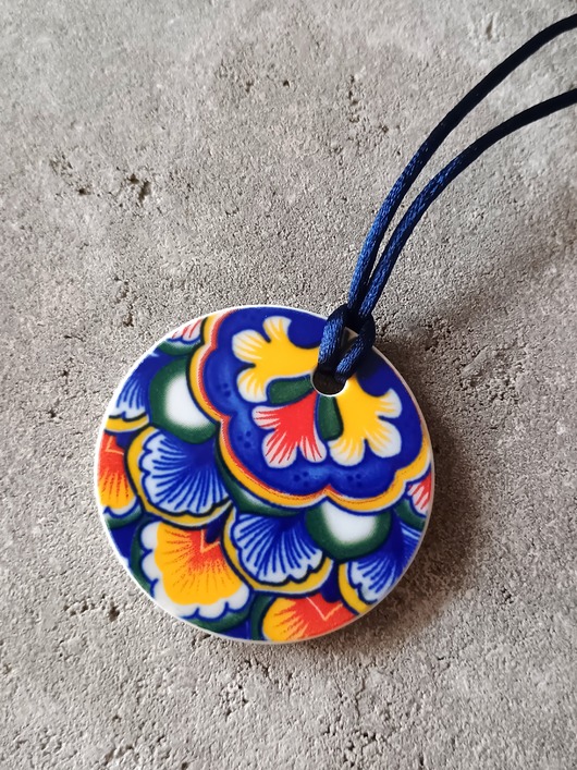 wisiory Naszyjnik w orientalne wzory