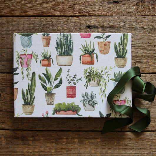 notatniki i albumy Album na zdjęcia Plantlover