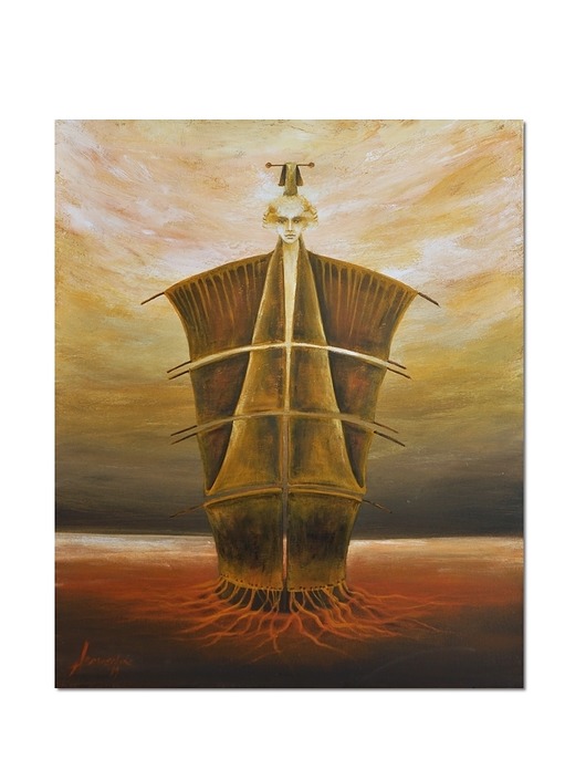 obrazy Fantom, oryginalny obraz ręcznie malowany, surrealizm
