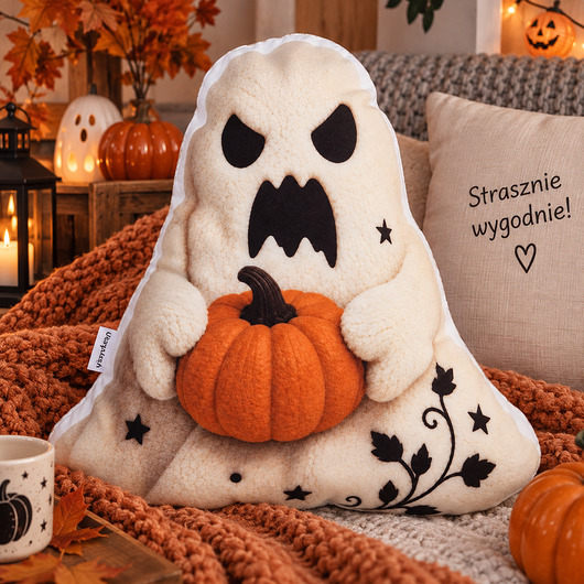 poduszki do pokoju dziecka Poduszka duch przytulanka duszek maskotka duch poduszka Halloween duch