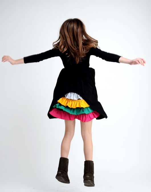 sukienki dla dziewczynki Swan Dress Adult
