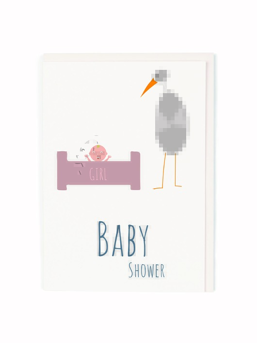 kartki okolicznościowe - wydruki Baby Shower / dziewczynka