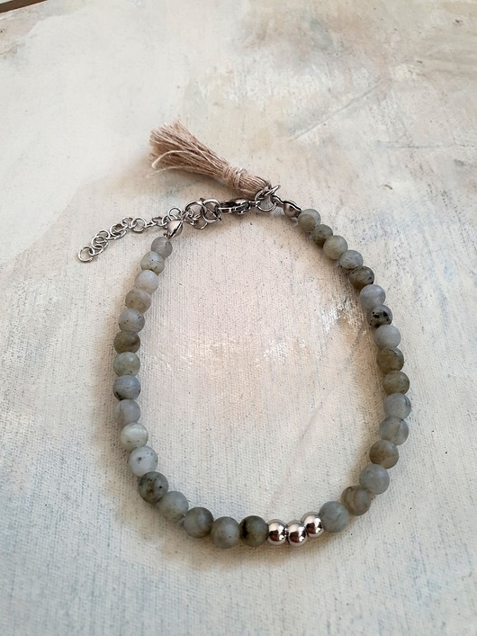 bransoletki z kamieni naturalnych Bransoletka UNO MIDI labradoryt