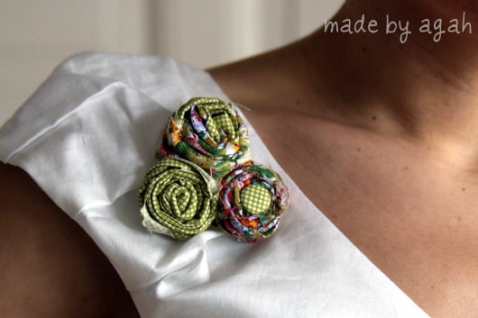 Shabby Rosette made by agah