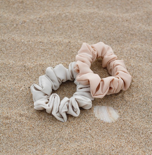 gumki do włosów Beżowa gumka do włosów Lulu