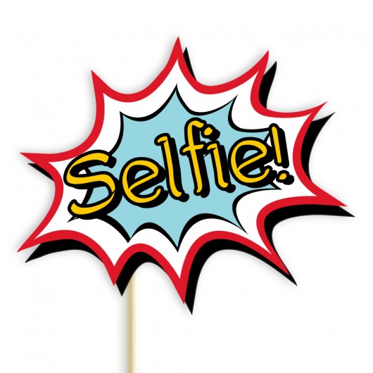 Akcesoria do fotobudki Dymek SELFIE Wiewiórka i Spółka