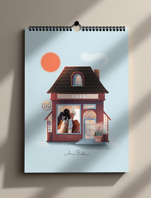 kalendarze i plannery Kalendarz pieskowy 2026