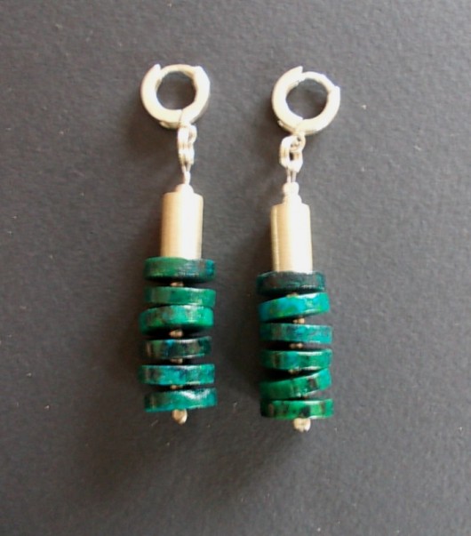 chryzokola w srebrze amanorii