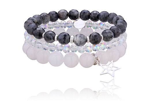 ZESTAW norweski kamień + jadeit - srebro 925 G20 Coccola JEWELLERY