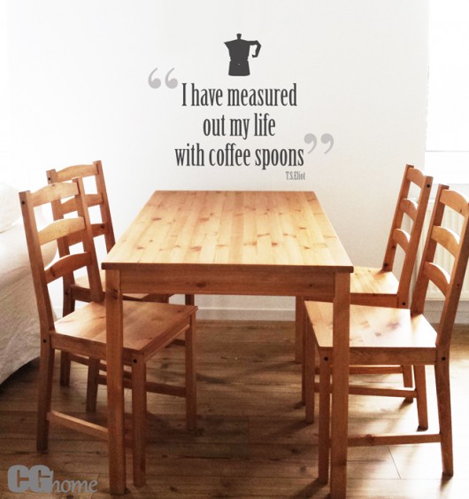 COFFEE na ścianie Cghome
