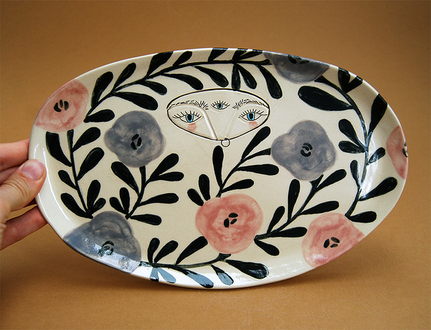 patery i talerze Paterka "Spirits in Flowers IV"