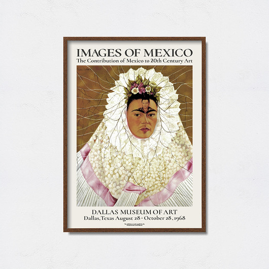 plakaty Plakat Frida Kahlo - Exhibition Art