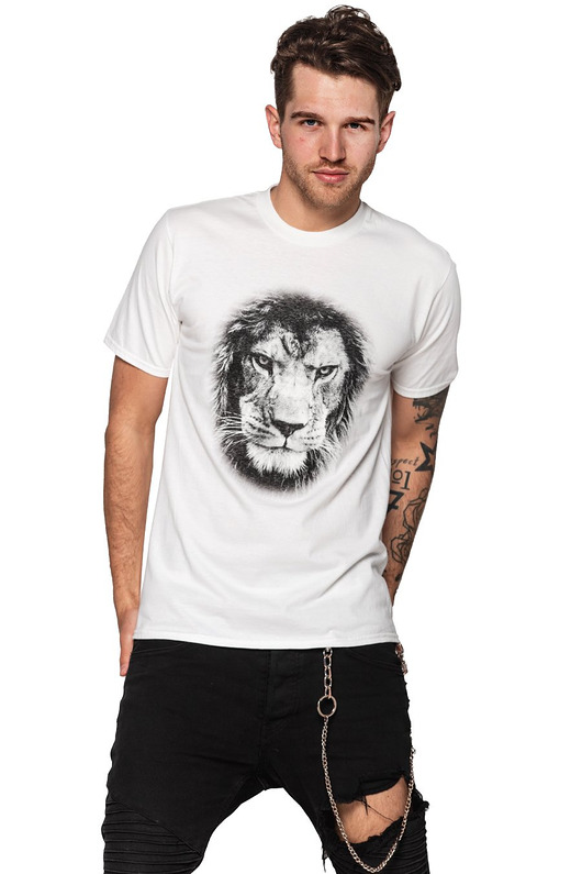 t-shirty męskie T-shirt męski UNDERWORLD Lion