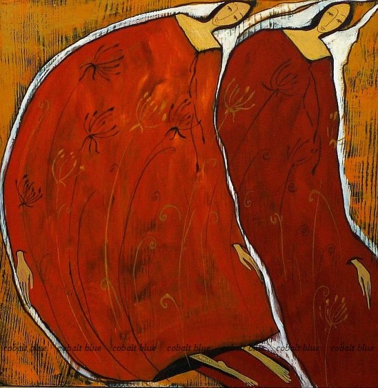 ANIOŁY  .................ziemie (3) cobalt