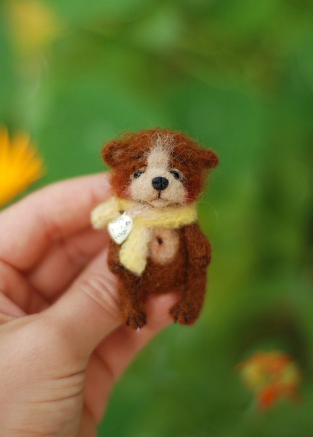 broszki Miś Miniaturka- Broszka
