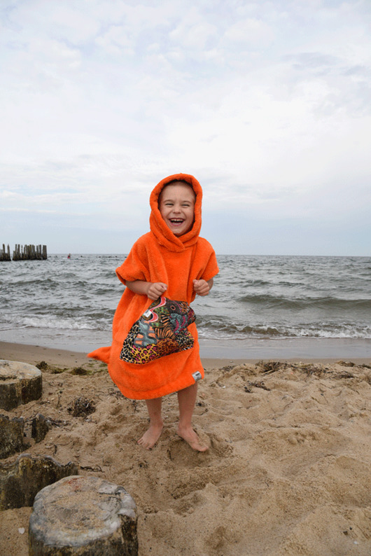 bielizna i piżamy dla chłopców Surf Poncho HugMe made by 7084