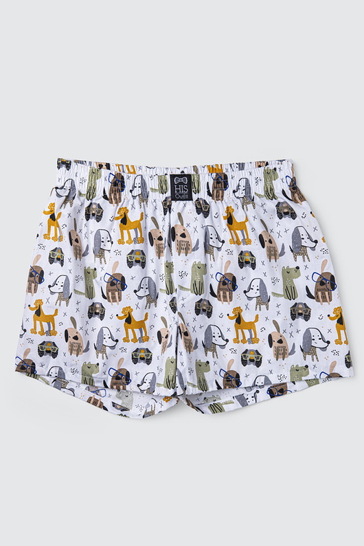 Spodenki męskie do spania bokserki PSY HisOutfit