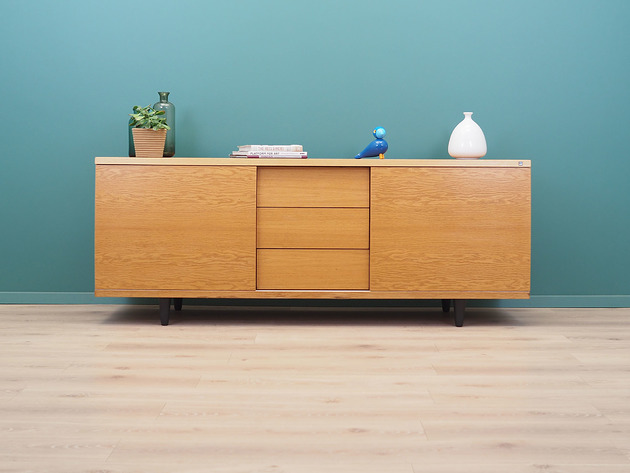 komody i szafki Sideboard jesionowy, duński design, lata 90, produkcja: Skovby
