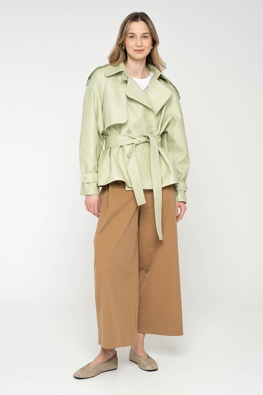 kurtki damskie Kurtka trencz