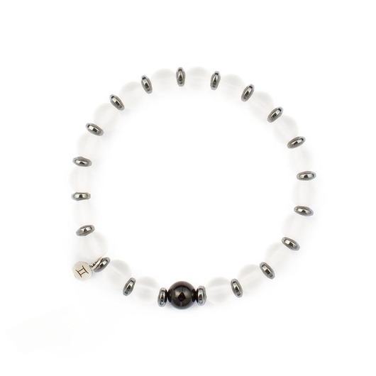 biżuteria męska Męska bransoletka zodiakalna - Bliźnięta - Energia i Równowaga IV