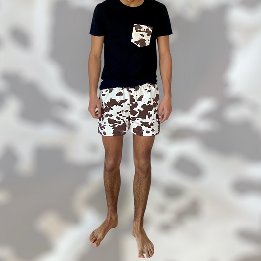 moda - inne Piżama Unisex bawełniana w krowe