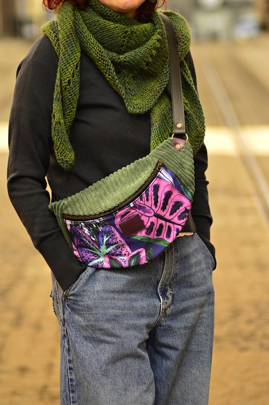 saszetka nerka Nerka XL Jungle