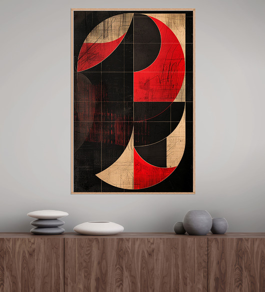 plakaty Geometria natury - Plakat, druk - Minimalizm, Boho, Loft #17