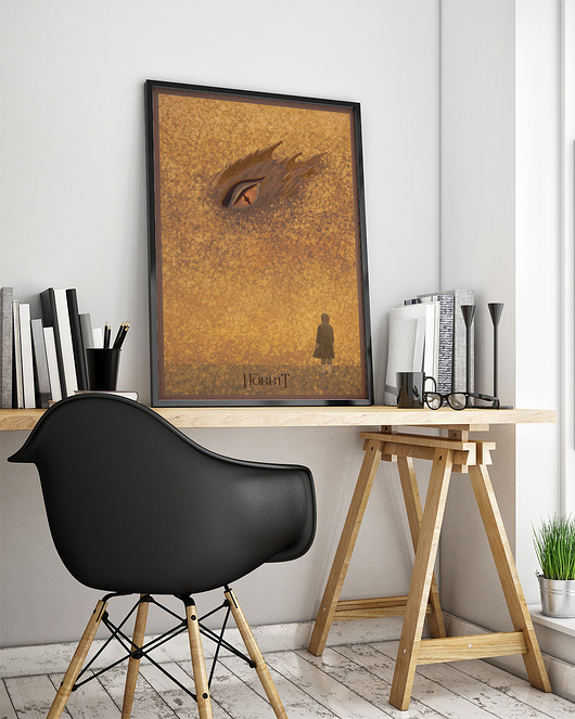 plakaty The Hobbit - plakat 50x70 cm - J.R.R. Tolkien