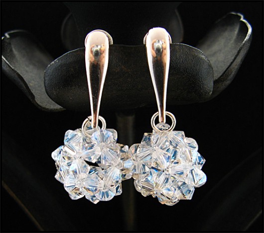 LUXURY- Kule kryształ Swarovski w Srebrze Little Dreamer