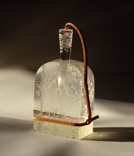Flakon na perfumy PATCHULI Borowska Glass Design