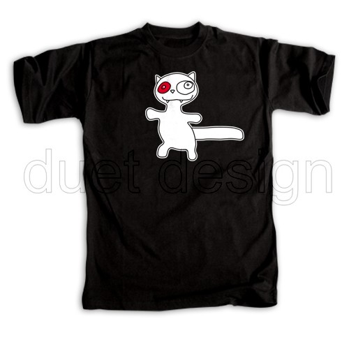T-shirt Cat ST Duet design Duet design