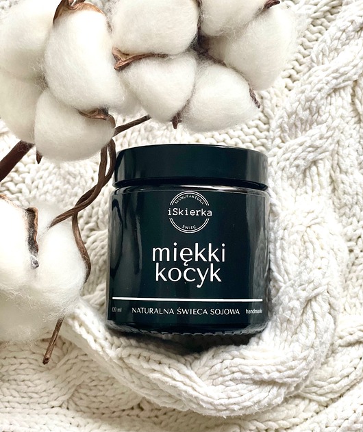 świece zapachowe MIĘKKI KOCYK świeca sojowa 120 ml