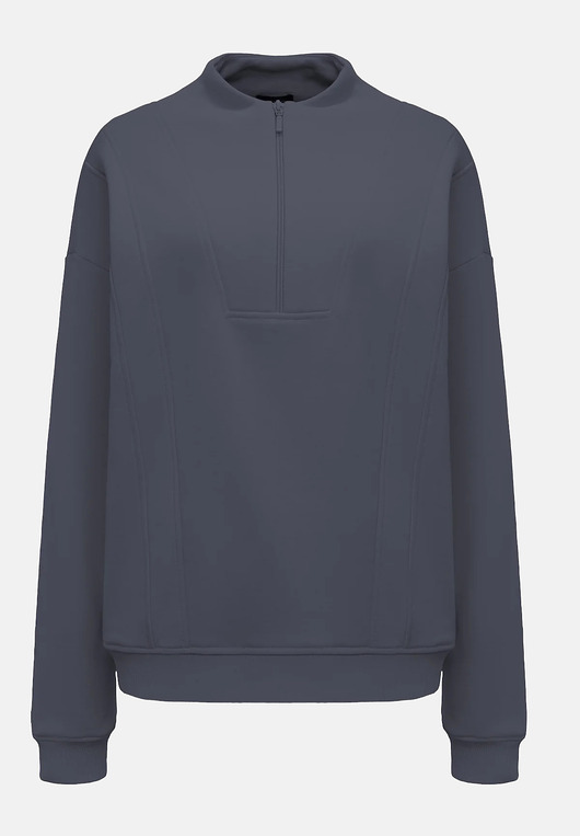 bluza bez kaptura damska Bluza Urban Hunter Zgaszony Granat