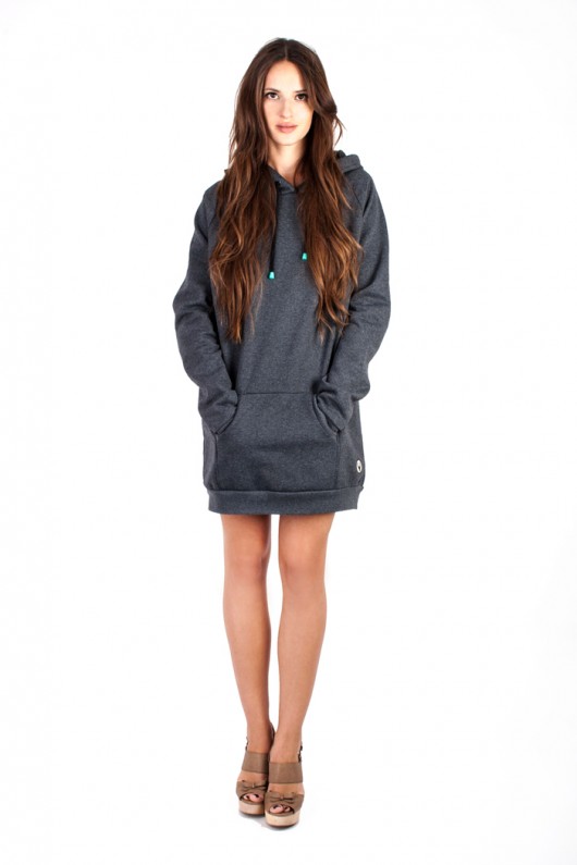  Graphite Hoodie Dirty Deer