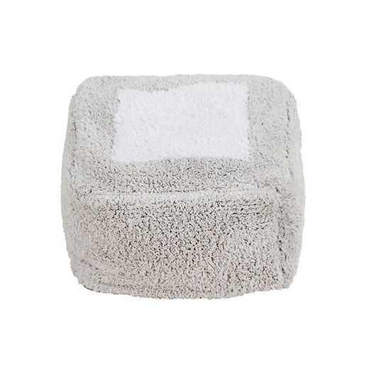 Pufa Marshmallow Square Pearl Grey Lorena Canals Lorena Canals