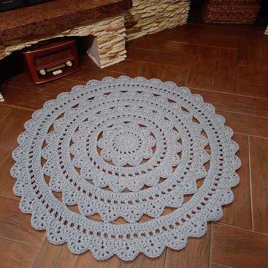 dywany Dywan ze sznurka bawełnianego 110cm