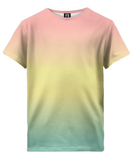 t-shirty dla dziewczynki T-shirt Girl DR.CROW Ombre Summer