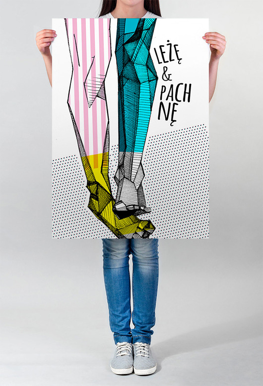 Leżę & pachnę | 50x70 Farsz