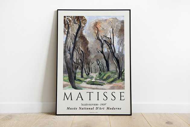 Henri Matisse- plakat wystawowy Pas De LArt