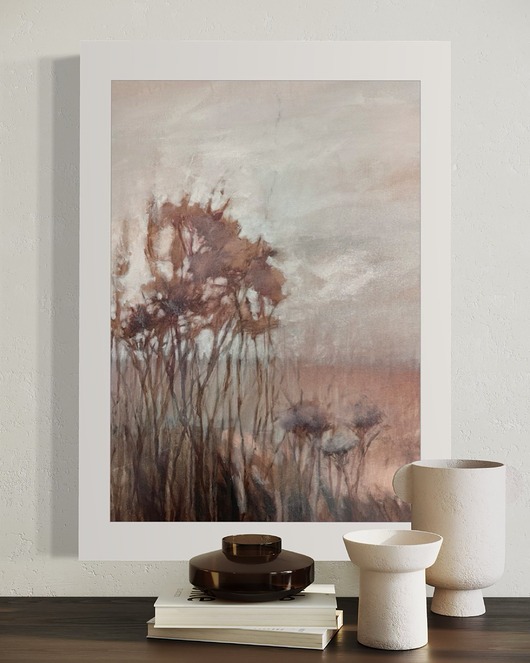 grafiki i ilustracje Jesienna łąka / Fine Art Print