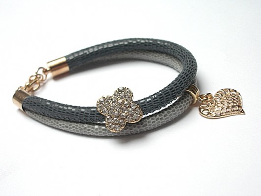 Strap - grey double  /04.03.15/ KiKa pracownia