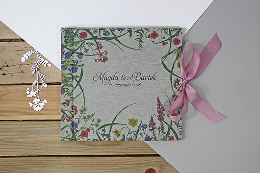 album ŁĄKA | M + dodatki papier LAB