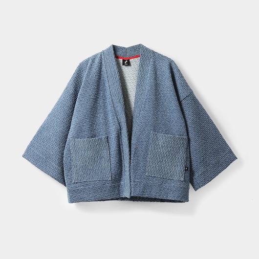 marynarki damskie Kia - Kimono ze strukturalnego jeansu