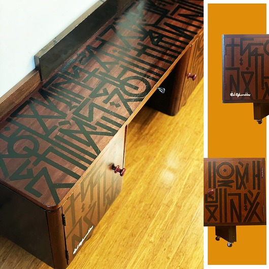 komody Szafka vintage - szafka RTV - szafka dekoracyjna