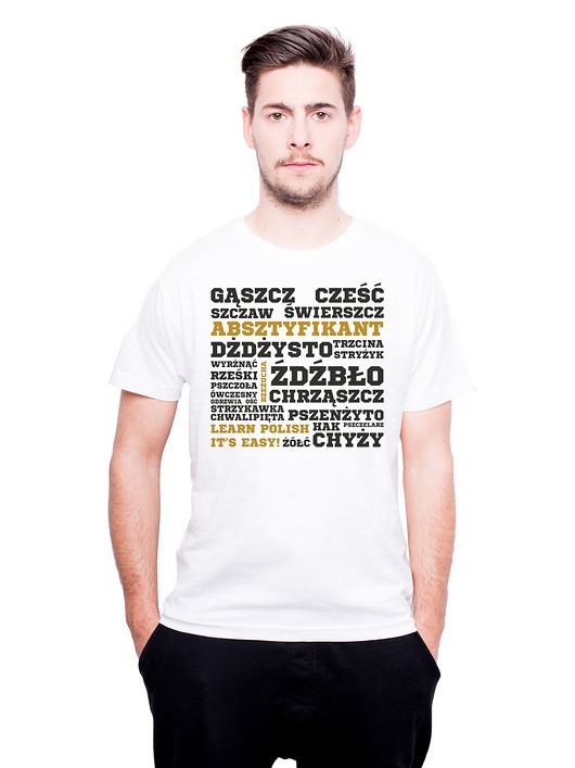 T-shirt męski - Absztyfikant  AllbagAllprints